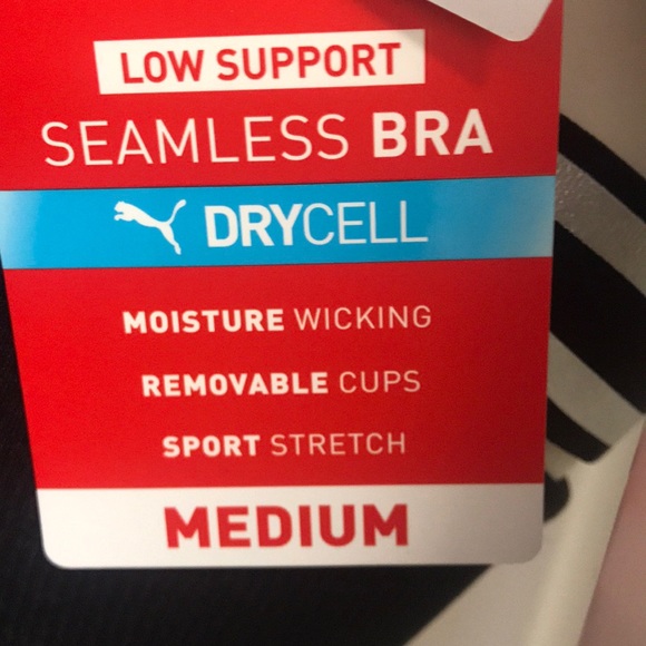 Puma Athletic/Athleisure Sports Bra, NWT! - Picture 7 of 8